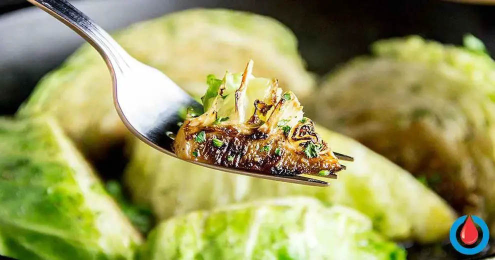 Creative Dish Idea - Roasted Cabbage Wedges with Caraway and Orange