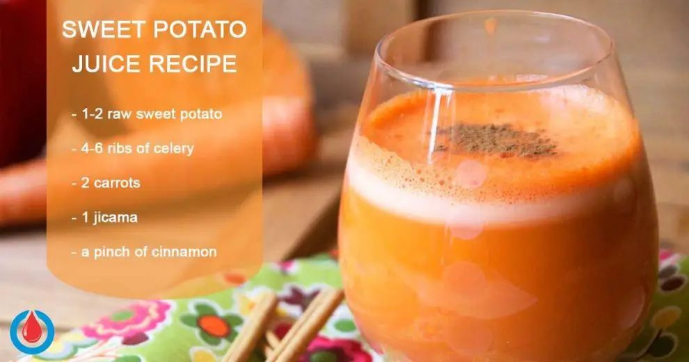 Sweet Potato Juice That Improves Vision and Blood Glucose Levels