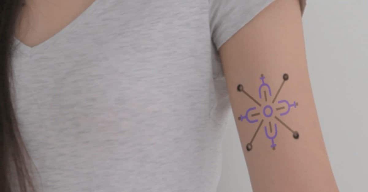 a Tattoo That Changes Colors According To Levels of Blood Sugar